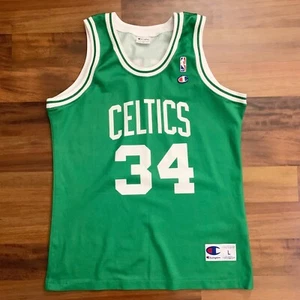 NBA Boston Celtics Paul Pierce European Cut Jersey Champion Men's Sz Large L - Picture 1 of 10