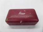 Vintage Leica Red Velvet Camera Box