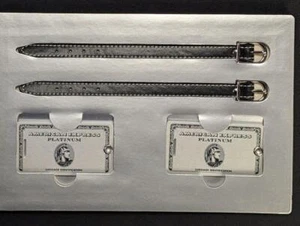 New American Express Platinum card holders limited Luggage Name Tag Novelty - Picture 1 of 4