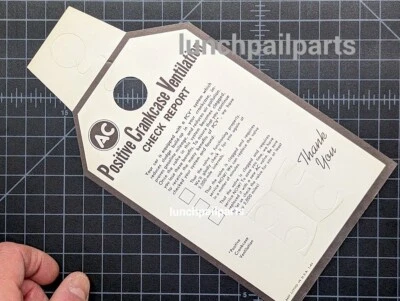 Nuevo de Lote Antiguo PCV Buick GS Corvette 427 Pontiac Firebird 455 SD Chevy Camaro Z28 Olds 442 Foto 1 de 4