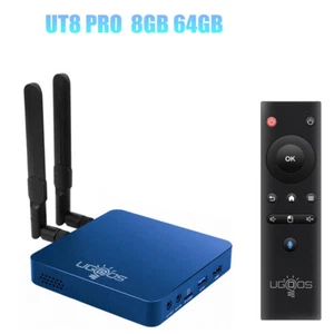 UGOOS UT8 PRO TV Box Android 11 8G 64G RK3568 WIFI 6 1000M LAN BT5.0 Set Top Box - Picture 1 of 14