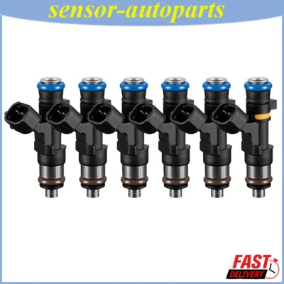 6Pcs Fuel Injectors For Nissan 350Z Murano 3.5L & INFINITI M35 FX35 M35 3.5L - Imagem 1 de 4