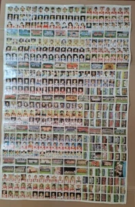 FOGLIO INTERO DI FIGURINE PANINI FOOTBALL 81 ENGLAND RARISSIMO - Foto 1 di 15