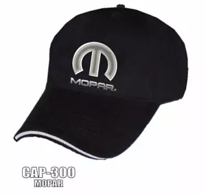 Mopar Adjustable Black Hat Chrome Design - Foto 1 di 1