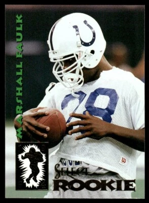 1994 Select Marshall Faulk Rookie Indianapolis Colts #200 - Image 1 of 2