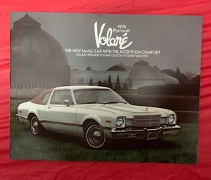 1976 Plymouth "VOLARE"- Original Car Dealer Sales Brochure / Catalog - Picture 1 of 8