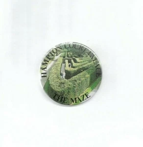 Hampton Court Palace - Labyrinth - Button Badge 54 mm Durchmesser - UK PORTOFREI - Bild 1 von 1