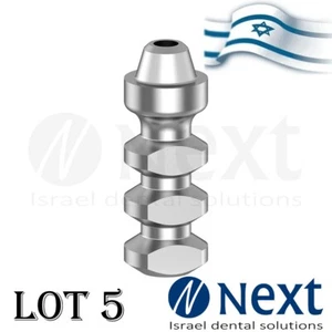 Lot x 5 New Multi Unit analog abutment 1.72 mm - Picture 1 of 3