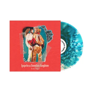 HALSEY HOPELESS FOUNTAIN KINGDOM VINYL NEW! LIMITED CLEAR + TEAL LP! BAD AT LOVE - Picture 1 of 2