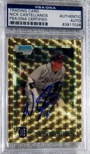 Nick Castellanos 2010 Bowman Chrome Auto Superfractor Proof Card PSA/DNA COA