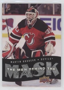 2007-08 Upper Deck The Men Behind the Mask Martin Brodeur #BM8 HOF