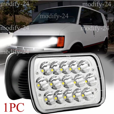 Fit Chevrolet Astro Express Cargo Van 5x7 7x6" LED Headlight Sealed HI/LO Beam - Image 1 of 4