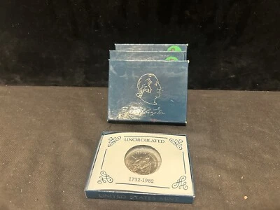 1732-1982 UNC- George Washington Commemorative Half Dollar  90% Silver TP-2250 - Image 1 of 3