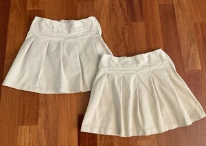 Lot of 2 Girls Children's Place Size 14 Adjustable School Uniform Skorts Skirts - Picture 1 of 2