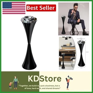 Luxurious 24-Inch Stainless Steel Ashtray with Lid - Perfect for Home and Cafes - Picture 1 of 9