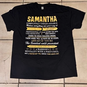 Samantha Completly Unexplainable T-Shirt Gr. XL schwarz - Bild 1 von 6