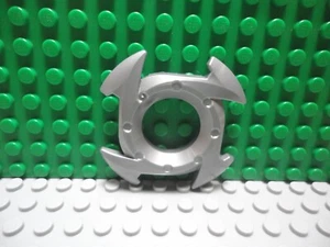 Lego Ninjago 1 Flat Silver crown to spinner NEW - Picture 1 of 1