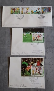 FUJEIRA SOCCER WORLD CUP WEST GERMANY 3 FIRST DAY OF ISSUE - Picture 1 of 1