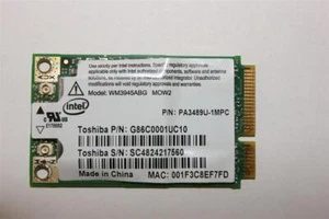 Toshiba Satellite L500-126 WLAN Mapa Anatel PA3489U-1MPC #2420 - Picture 1 of 1