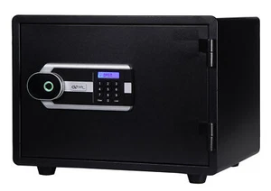 Tresor Safe Fingerabdruck Zahlencode Sicherheitsschlüssel Alarm 39 L - Bild 1 von 3