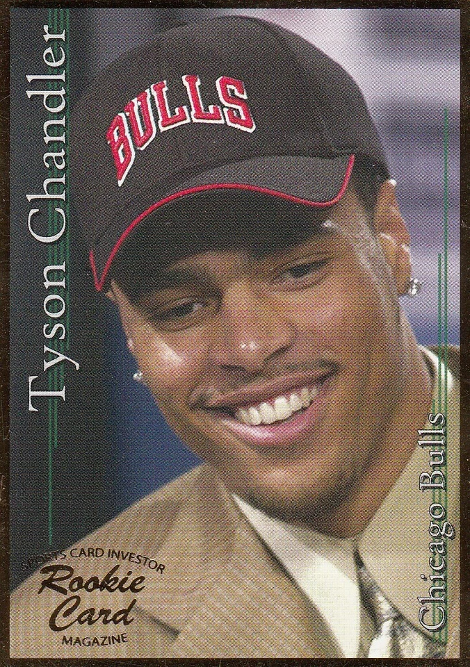 2003 SCI GOLD TYSON CHANDLER ЧИКАГО BULLS ПРОЕКТ ДЕБЮТАНТ КАРТЫ RC (50) X ЛОТ - Изображение 1 из 2