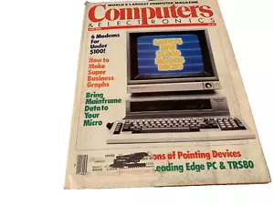 REVISTA DE COMPUTADORAS Y ELECTRÓNICA RARA MAYO 1984 UOS RARA COLECCIONABLE - Imagen 1 de 1