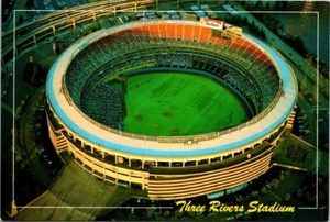Postal Three Rivers Stadium Pittsburgh Pennsylvania PA vista aérea 6x4 - Imagen 1 de 2