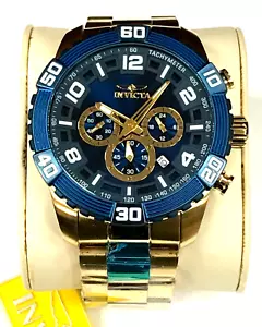 Reloj de cuarzo Invicta 24604 Pro Diver cronógrafo esfera azul/bisel para hombre GARANTÍA - Imagen 1 de 10