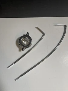 TRIUMPH T120 TR6 U.K. TANK TRIM KIT 1971 1973 FRONT, REAR & TRIM STRIP HOLDER - Bild 1 von 6