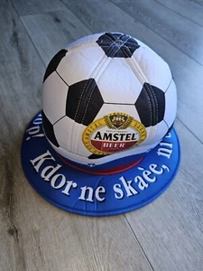 Costume futbol calcio sloveno cappello birra Amstel vintage - Foto 1 di 6