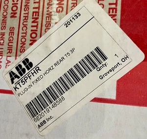 ABB KT5PFHR 1SDA054751R1 plug-in corno fisso posteriore T5 3P - Foto 1 di 5