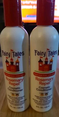 2捆童话防虱迷迭香驱虫化妆品护发素8盎司  — 第 1/2 张图片