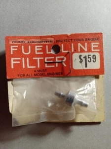 Filtro de combustible Perry vintage para combustible nitro y brillante nuevo en paquete envío rápido gratuito - Imagen 1 de 5