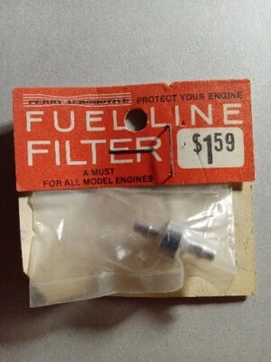 Vintage Perry Fuel Filter for Nitro & Glow Fuel  NIP Fast Free Ship - Image 1 of 4