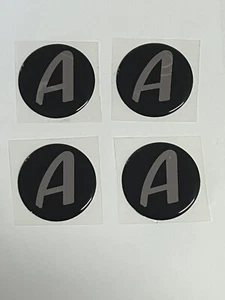 4 APPLIANCE WIRE WHEELS  EMBLEMS 1 3/4 OR 44 MM FOR AFTERMARKET SPINNERS - Picture 1 of 1
