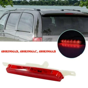 Fit Dodge Grand Caravan 2008-2017 2016 3rd Third High Mount Brake Light Red Lens - Picture 1 of 14