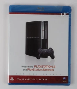 PS3 - Brand New - Welcome To PlayStation 3 PlayStation Network New Torn Plastic - Picture 1 of 3