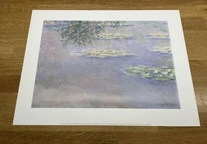 Claude Monet Nymphen Seerosen Impressionist Gemälde 1903 Druck 1992 RAR - Bild 1 von 11