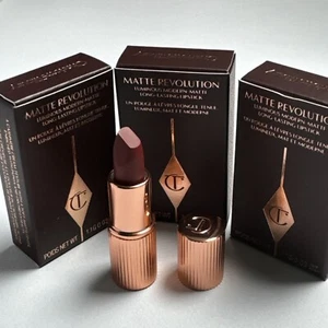 Charlotte Tilbury 3x Matte Revolution ‘Walk Of No Shame" Mini Lipsticks (3x1.1g) - Picture 1 of 8