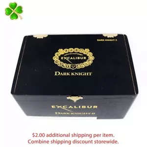 HOYO Excalibur Dark Knight II Empty Wood Cigar Box 7" x 4.5" x 4" - Picture 1 of 12