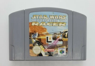 STAR WARS EPISODE 1:RACER Nintendo 64 Vintage Game Cartridge PAL CARTRIDGE ONLY - Image 1 of 2