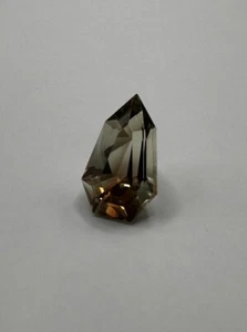 TIMELESS BEAUTY Briolette Pendeloque Faceted Sunstone Loose Gem 2.5 CT. 3b - Picture 1 of 5