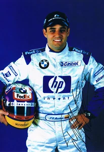 Juan Pablo Montoya 1975- genuine autograph 8"x12" photo signed Formula One - Picture 1 of 1
