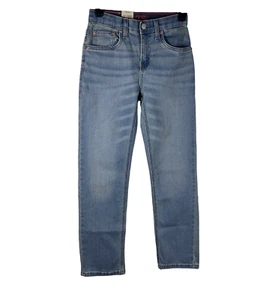 Levi's 514 Jeans Boy's Size 20 Blue Straight Fit Adjustable Waistband Reg 30x32 - Picture 1 of 10