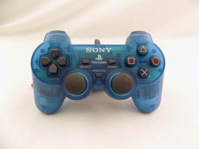 Sony Playstation 1 PsOne PS1 Controller Clear Blue