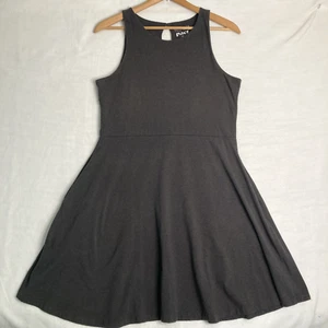 PACT Gray Organic Cotton Size XL  Softspun A-Line Tank Dress Sleeveless Pockets - Picture 1 of 8