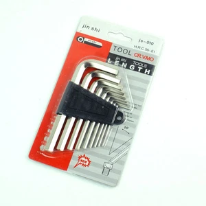 Set of 9 Guitar Allen Key Hex Wrenches for Truss Rod, Bridge, Saddle and Nut - Picture 1 of 3