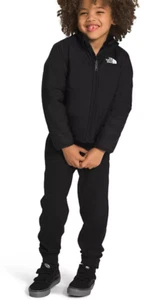 The North Face Kids Unisex Revers Mossbud Swirl Quilt & Fleece Jacket Black 6T - Picture 1 of 3