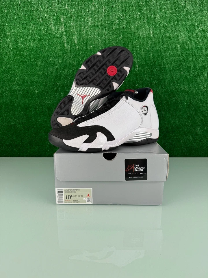 Talla 10.5 - Air Jordan 14 Retro 2024 Puntera Negra (¡LIMPIO!) Foto 1 de 4