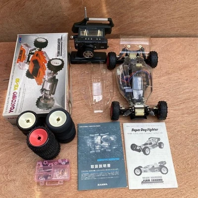 Yokomo Super Dogfighter RC Car Sanwa M8 Radio Control Set Mechanism Only - image 1 of 4